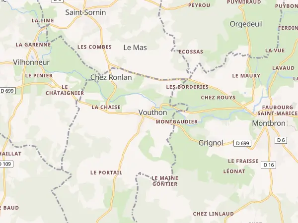 Plan de Vouthon