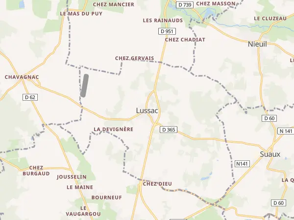 Plan de Lussac
