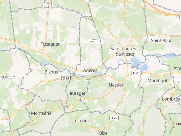 Plan de Anères
