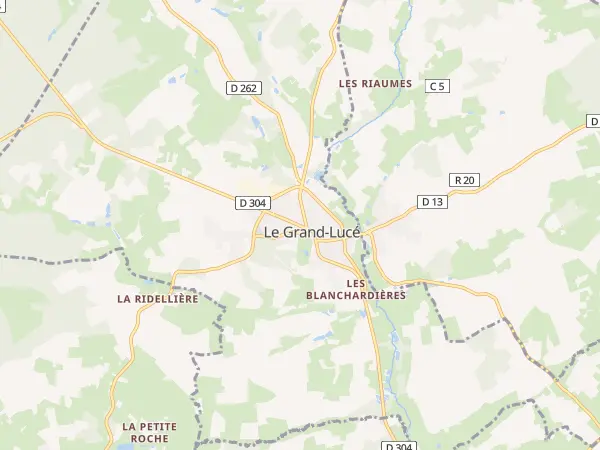 Plan du Grand-Lucé