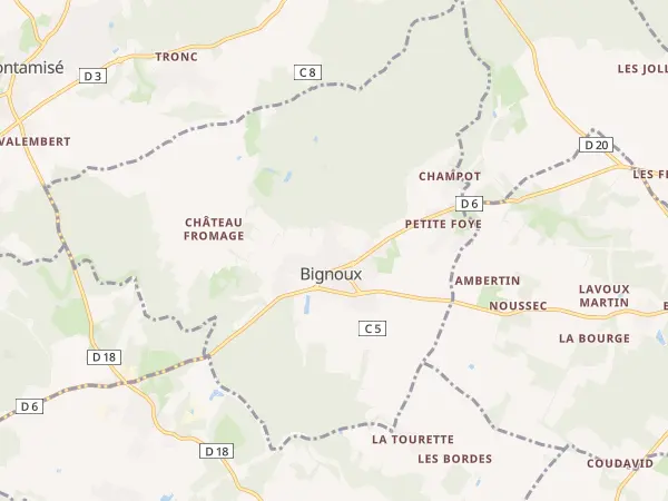 Plan de Bignoux