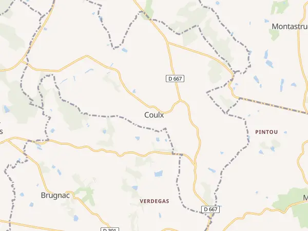 Plan de Coulx