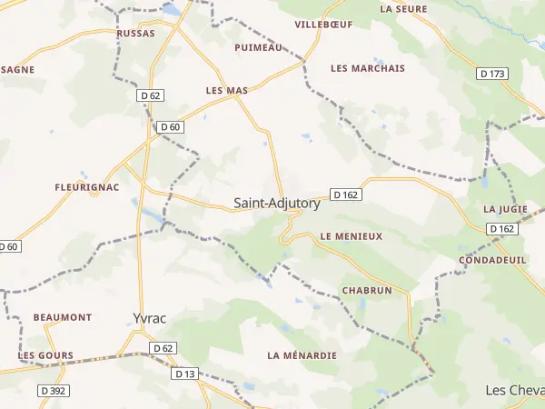 Plan de Saint-Adjutory