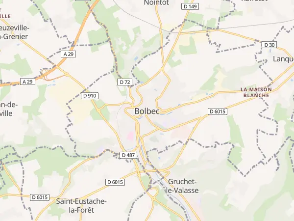 Plan de Bolbec
