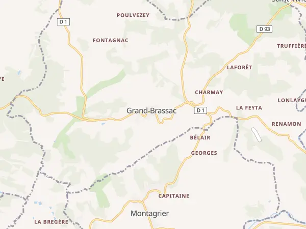 Plan de Grand-Brassac