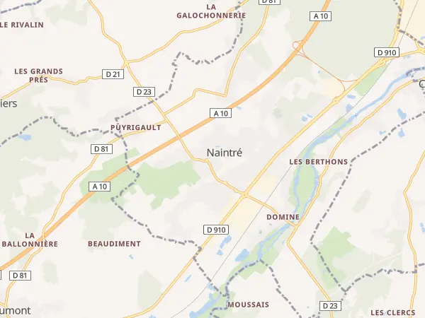 Plan de Naintré