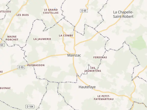 Plan de Mainzac