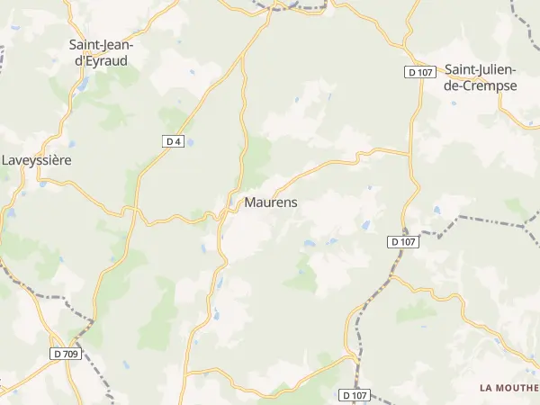 Plan de Eyraud-Crempse-Maurens