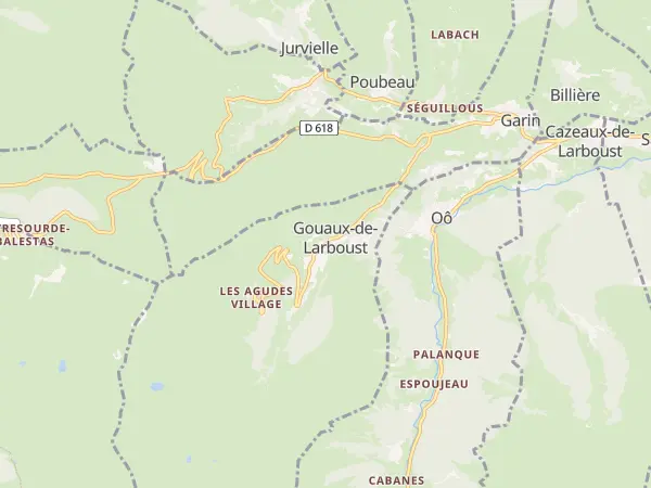 Plan de Gouaux-de-Larboust