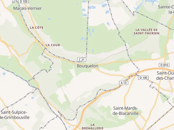 Plan de Bouquelon