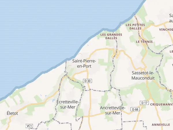 Plan de Saint-Pierre-en-Port