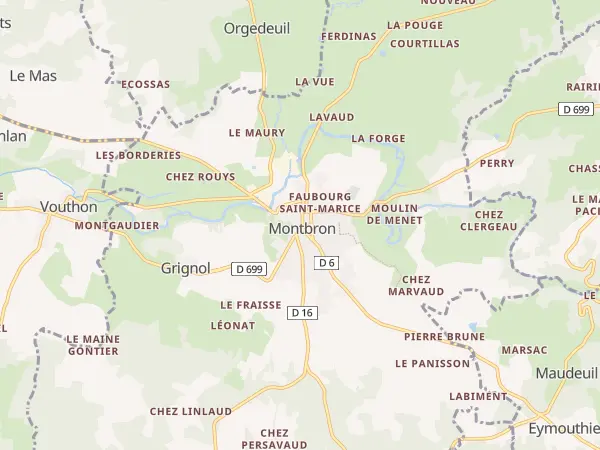 Plan de Montbron