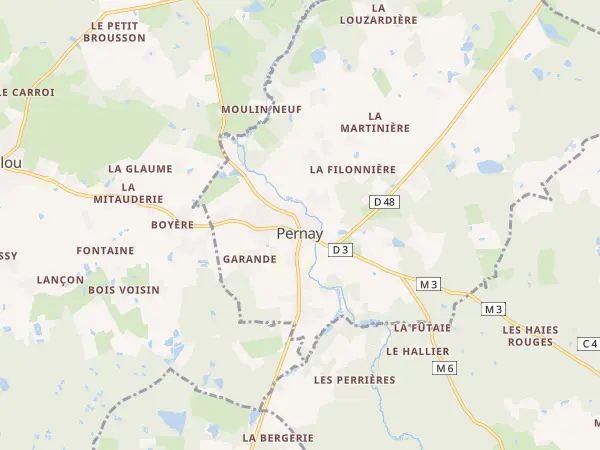 Plan de Pernay