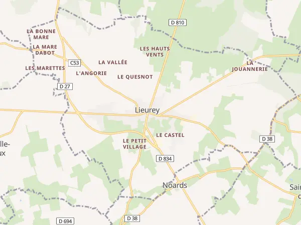Plan de Lieurey