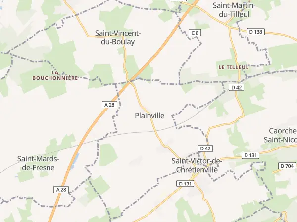 Plan de Plainville