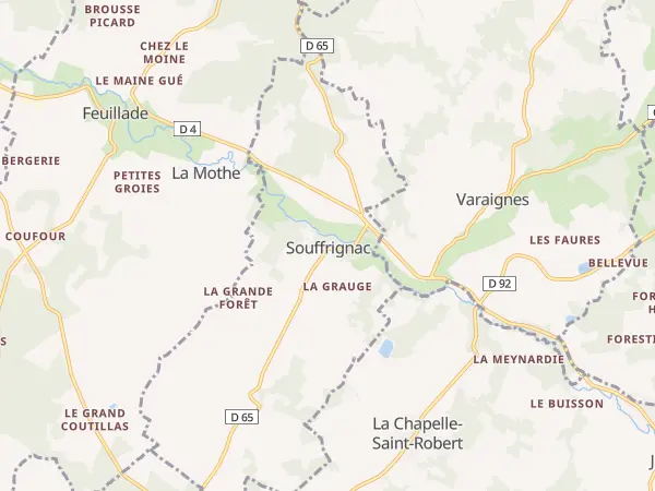 Plan de Souffrignac