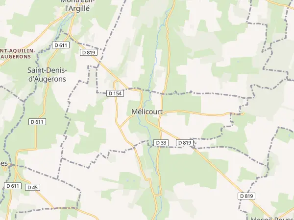 Plan de Mélicourt