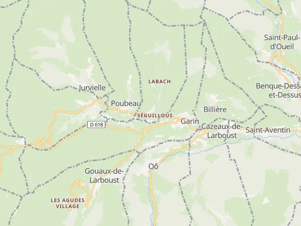 Plan de Cathervielle