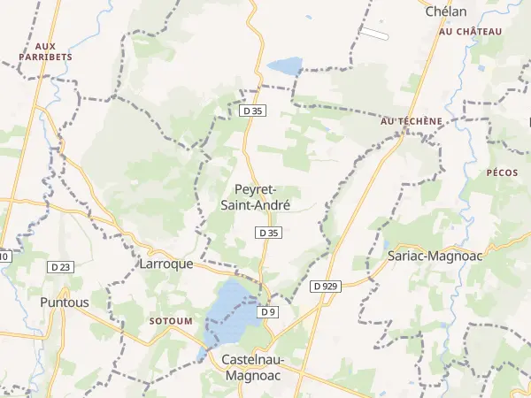 Plan de Peyret-Saint-André