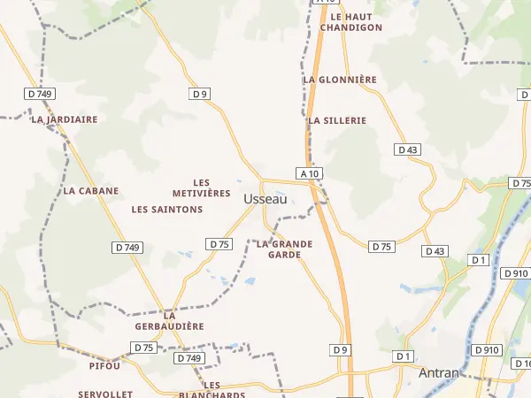 Plan de Usseau