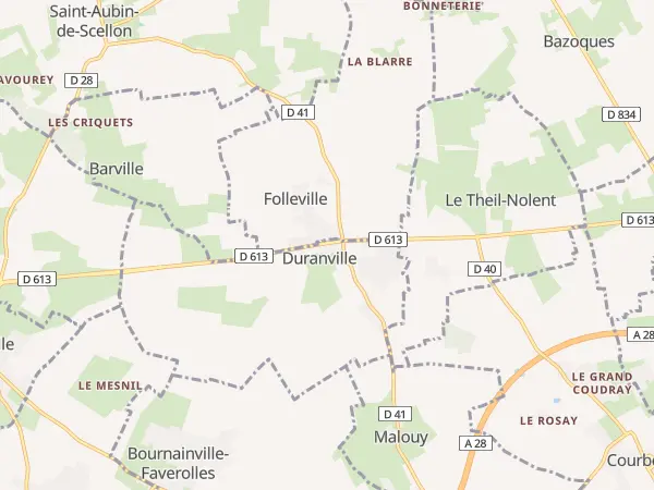 Plan de Duranville