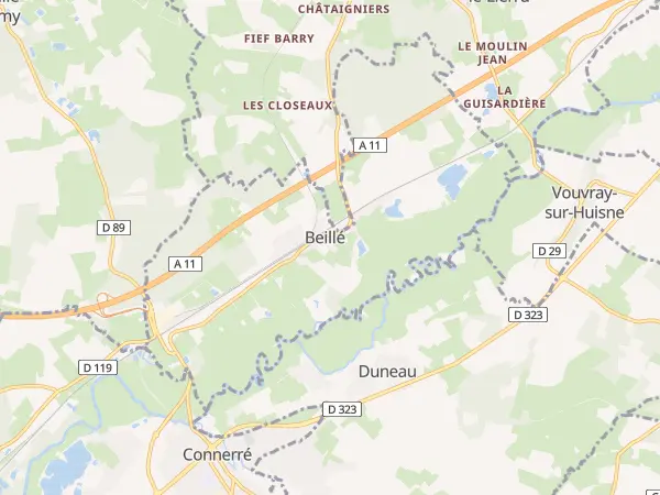 Plan de Beillé