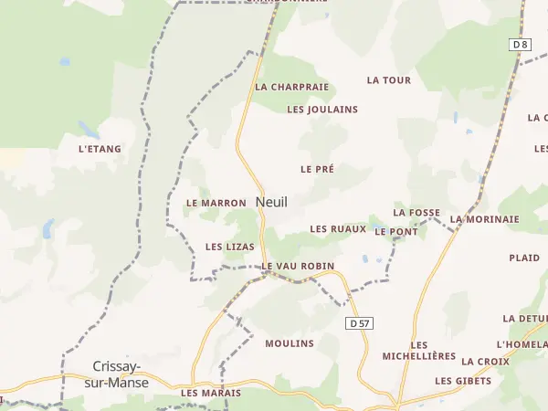 Plan de Neuil