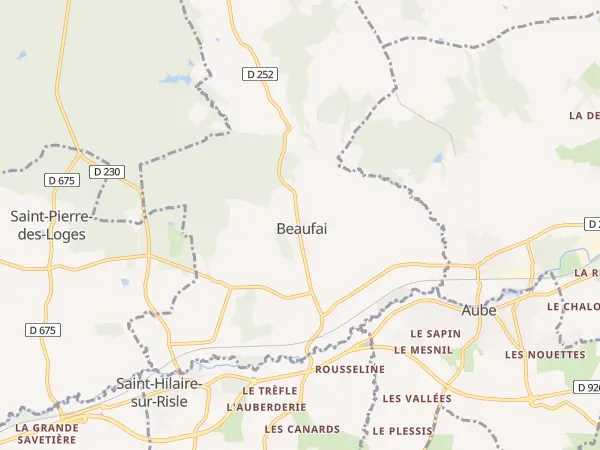 Plan de Beaufai