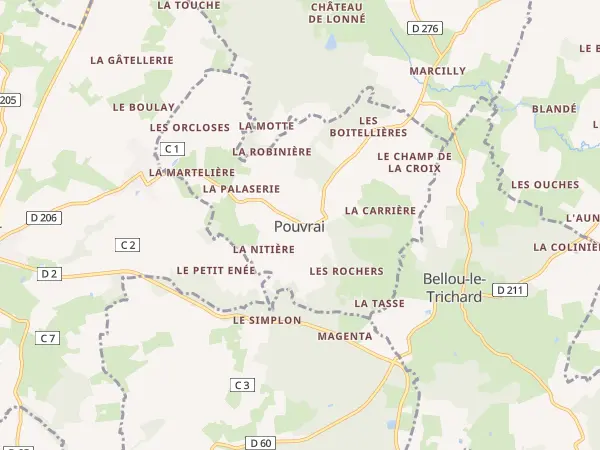 Plan de Pouvrai
