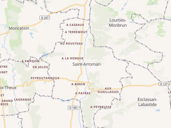 Plan de Saint-Arroman