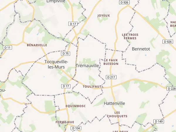 Plan de Trémauville
