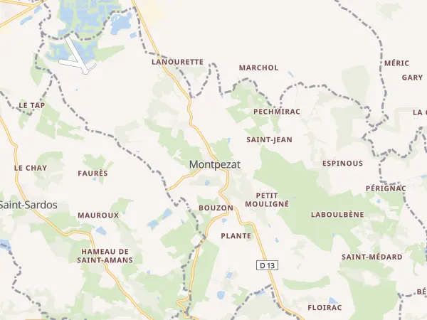 Plan de Montpezat