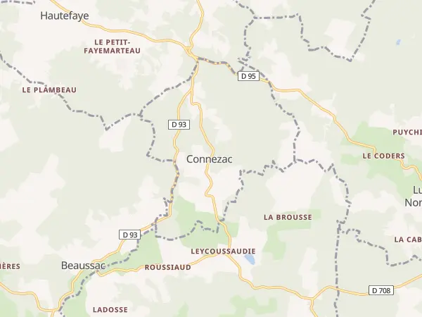Plan de Connezac