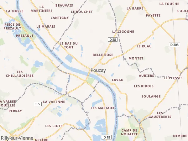 Plan de Pouzay