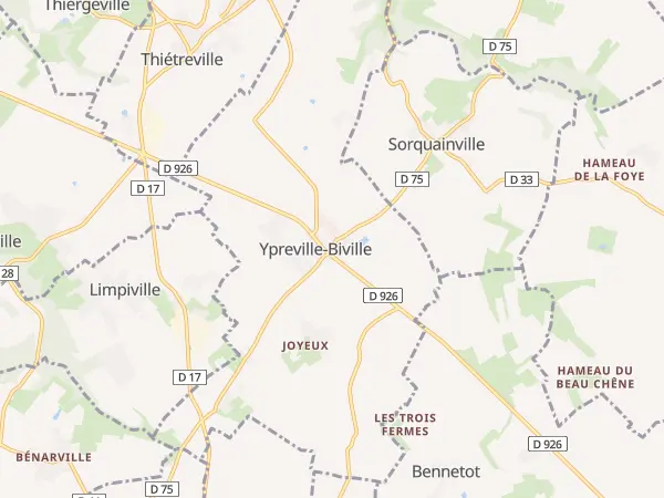 Plan de Ypreville-Biville