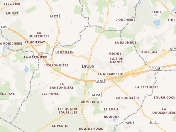 Plan de Druye