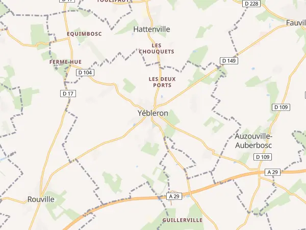 Plan de Yébleron