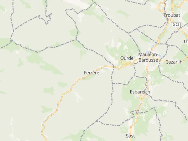 Plan de Ferrère