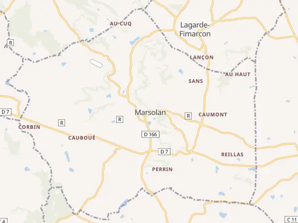 Plan de Marsolan