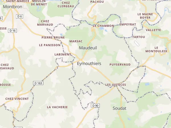 Plan de Eymouthiers