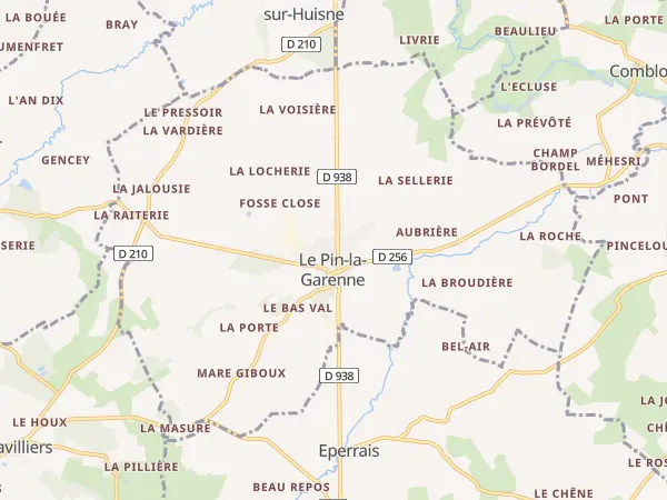 Plan du Pin-la-Garenne