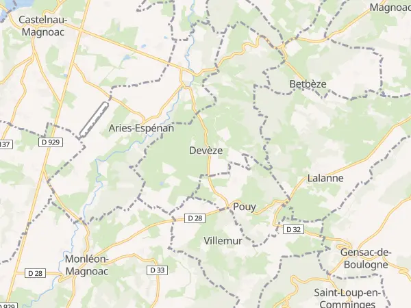 Plan de Devèze