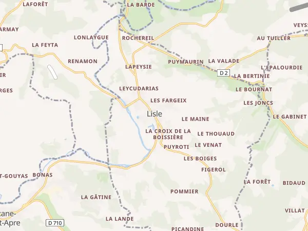 Plan de Lisle