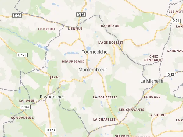 Plan de Montembœuf