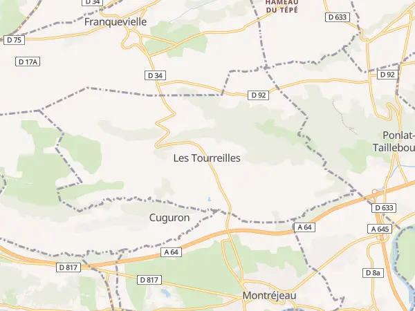 Plan des Tourreilles