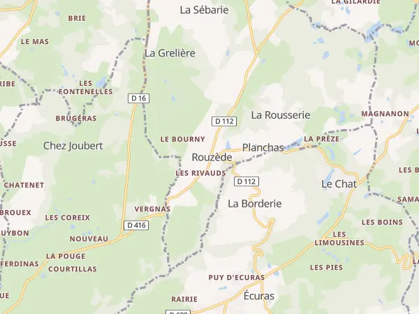 Plan de Rouzède