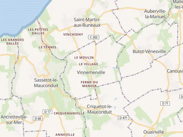 Plan de Vinnemerville