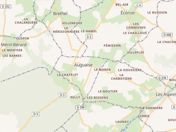 Plan de Auguaise