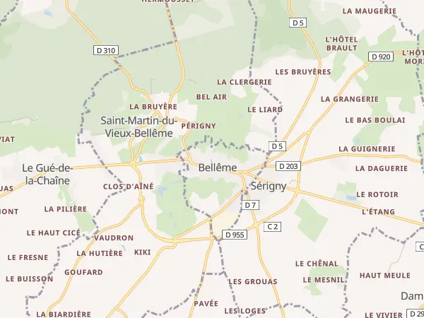 Plan de Bellême