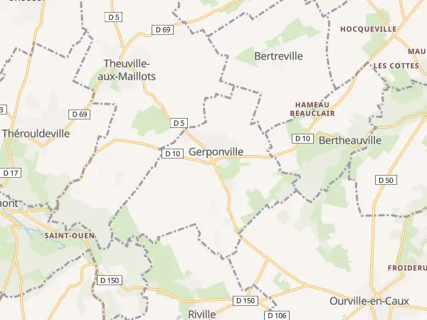 Plan de Gerponville
